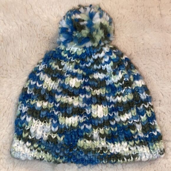 Old Navy Yarn Beanie with Pom! - Picture 2 of 5